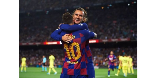 Rompiendo el rumor de Lionel Messi y Antoine Griezmann